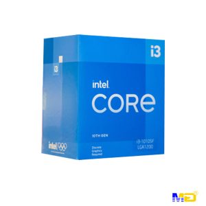 CPU Intel Core i3 10105F (Intel LGA1200 - 4 Core - 8 Thread - Base 3.7Ghz - Turbo 4.4Ghz - Cache 6MB - No iGPU)